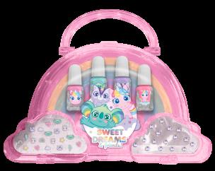 Akcesoriami do zdobienia paznokci Sweet Dreams KL11627. Wydawca: Kids Euroswan. Multiszop.pl Opakowanie Akcesoriami do zdobienia paznokci Sweet Dreams KL11627