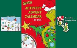 Opakowanie Aktywności Kalendarz Adwentowy Grincha