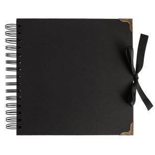 Opakowanie Album do zdobienia 20x20cm 30K czarny