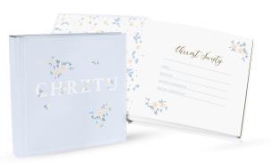 Opakowanie Album fotograficzny Chrzest Święty niebieski HAS-014