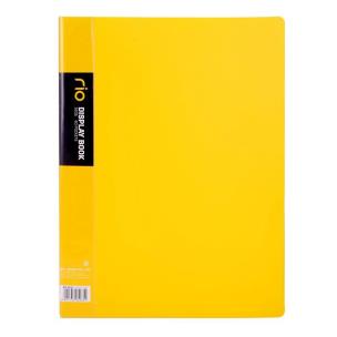 Opakowanie Album ofertowy A4 Rio PP 60 koszulek żółty