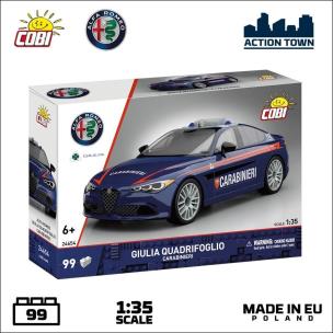 Opakowanie Alfa Romeo Giulia Quadrifoglio CARABINIERI