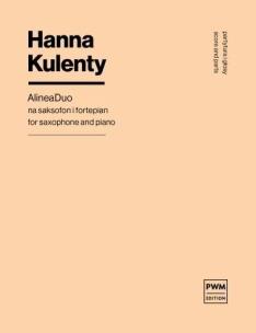 Okładka książki AlineaDuo nuty na saksofon i fortepian