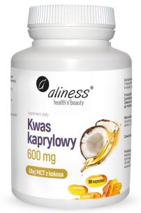 Zdjęcie produktu Aliness Kwas Kaprylowy 600mg 90 kaps