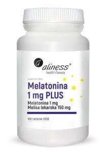 Zdjęcie produktu Aliness Melatonina 1 mg PLUS 100tab