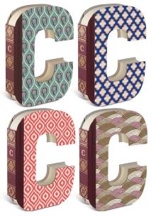 Opakowanie Alphabooks Notatnik litera - C