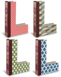 Opakowanie Alphabooks Notatnik litera - L