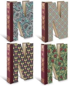 Opakowanie Alphabooks Notatnik litera - N