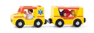 Opakowanie Ambulans do kolejki z figurkami – 4 elementy 90793