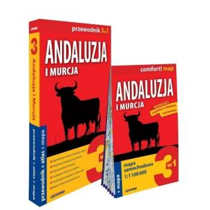 Okładka książki Andaluzja i Murcja 3w1: przewodnik + atlas + mapa