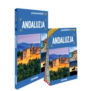 Okładka książki Andaluzja light przewodnik + mapa