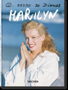 Okładka książki André de Dienes. Marilyn Monroe
