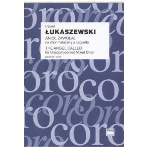 Okładka książki Anioł zawołał Trzy kolędy na chór mieszany a...