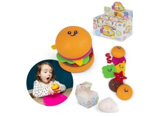 Antystresowy burger 8el. Wydawca: One for Fun. Multiszop.pl Opakowanie Antystresowy burger 8el