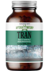 Zdjęcie produktu Apteka Natury Tran olej z sardeli peruwiańskiej 90kaps