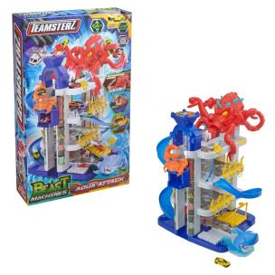 Opakowanie Aqua Attack Garaż Wielopoziomowy + 1 auto