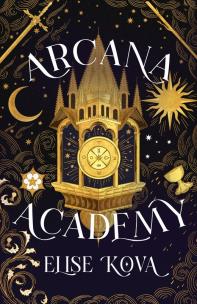 Arcana Academy wer. angielska. Autor: Kova Elise. Multiszop.pl Okładka książki Arcana Academy wer. angielska