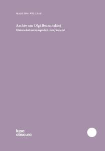Okładka książki Archiwum Olgi Boznańskiej