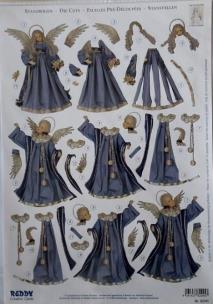 Opakowanie Arkusz do techniki 3D sztancowany 29,7x 21cm