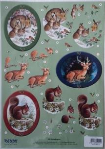 Opakowanie Arkusz do techniki 3D sztancowany 29,7x21cm