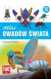 Atas owadów świata. Autor: Krzysztof Pabis. Multiszop.pl Okładka książki Atas owadów świata
