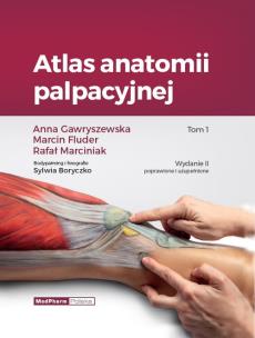 Okładka książki Atlas anatomii palpacyjnej Tom 1