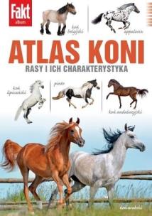 Atlas Koni. Rasy i ich charakterystyka. Autor: Olga Gajda. Multiszop.pl Okładka książki Atlas Koni. Rasy i ich charakterystyka