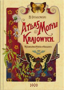 Okładka książki Atlas motyli krajowych