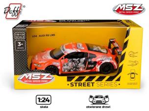 Opakowanie Audi R8 LMS with WASA pomarańczowy