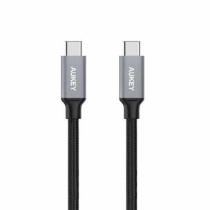 Okładka książki AUKEY ULTRASZYBKI KABEL USB-C USB-C CB-CD5 1M