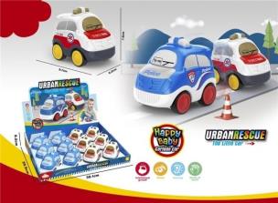 Auto ambulans, policja z napędem MIX. Wydawca: Merkpol. Multiszop.pl Opakowanie Auto ambulans, policja z napędem MIX