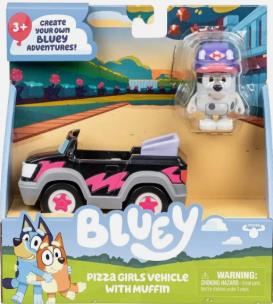 Opakowanie Auto Bluey Pizza Girls i Muffin BLU17672