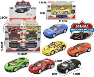 Auto metal z napędem MIX. Wydawca: Merkpol. Multiszop.pl Opakowanie Auto metal z napędem MIX