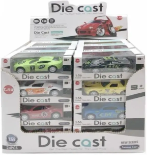 Opakowanie Auto metal z napędem mix