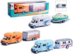 Opakowanie Auto metal z przyczepą