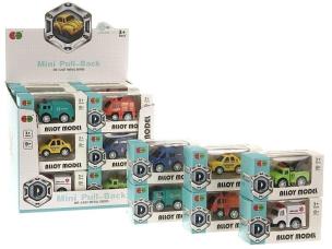 Opakowanie Auto metalowe, 5,5x3x3cm MIX