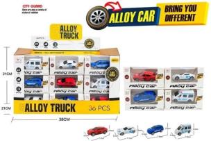 Auto metalowe MIX. Wydawca: Merkpol. Multiszop.pl Opakowanie Auto metalowe MIX