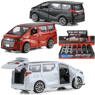 Opakowanie Auto metalowe van otwierane drzwi MIX