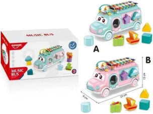 Auto sorter z cymbałkami MIX. Wydawca: Merkpol. Multiszop.pl Opakowanie Auto sorter z cymbałkami MIX
