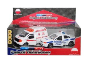 Opakowanie Auto z polskim modułem głosowym służby