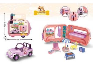 Opakowanie Auto z przyczepą play pocket 22x12x16,5cm