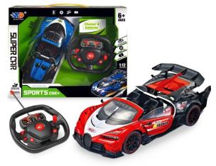 Opakowanie Auto zdalnie sterowane z kierownicą