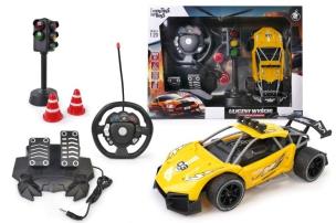 Opakowanie Auto zdalnie sterowane z kierownicą