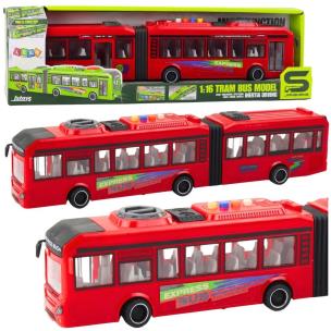 Opakowanie Autobus przegubowy otwierane drzwi światło dźwięk