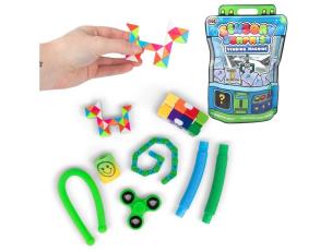 Automat z Niespodzianką Niebieska Torebka 8el. Wydawca: One for Fun. Multiszop.pl Opakowanie Automat z Niespodzianką Niebieska Torebka 8el