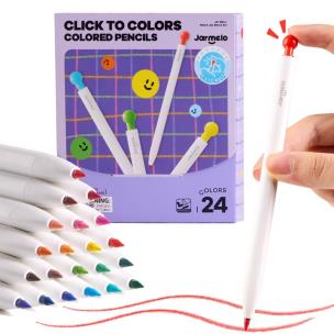 Opakowanie Automatyczne ołówki kolorowe Click to Colors 24szt