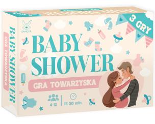 Baby Shower Gra Towarzyska. Wydawca: Kangur. Multiszop.pl Opakowanie Baby Shower Gra Towarzyska
