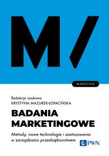 Badania marketingowe. Autor: Mazurek-Łopacińska Krystyna. Multiszop.pl Okładka książki Badania marketingowe
