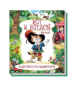 Okładka książki Bajki świata dla najmłodszych. Kot w butach