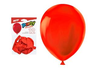 Opakowanie Balon dmuchany czerwony 26cm 12szt